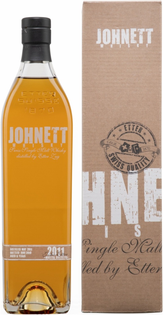 Whisky Etter Johnett Swiss Single Malt 
